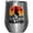 Silver, variant on I'm Just Here to Get Belayed, Funny Retro Rock Climber or Climbing Pun Quote, White 12oz Wine Tumbler