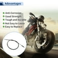 thumbnail image 6 of Unique Bargains Motorcycle Clutch Cable Motorbike Clutch Cable No.540111423 for Kawasaki 636 ZX-6R 636 B Ninja 2003-2004 1 Pc, 6 of 6