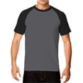 thumbnail image 2 of SRZYMJ Men's Swim Shirts Rash Guard UPF 50+ Short Sleeve Sun Protection Fishing Tops for Surfing, 2 of 3