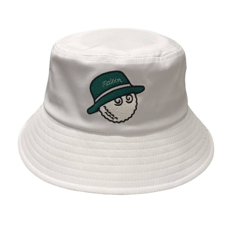 Malbon Golf Bucket Cap 2024 Session - White - Walmart.com