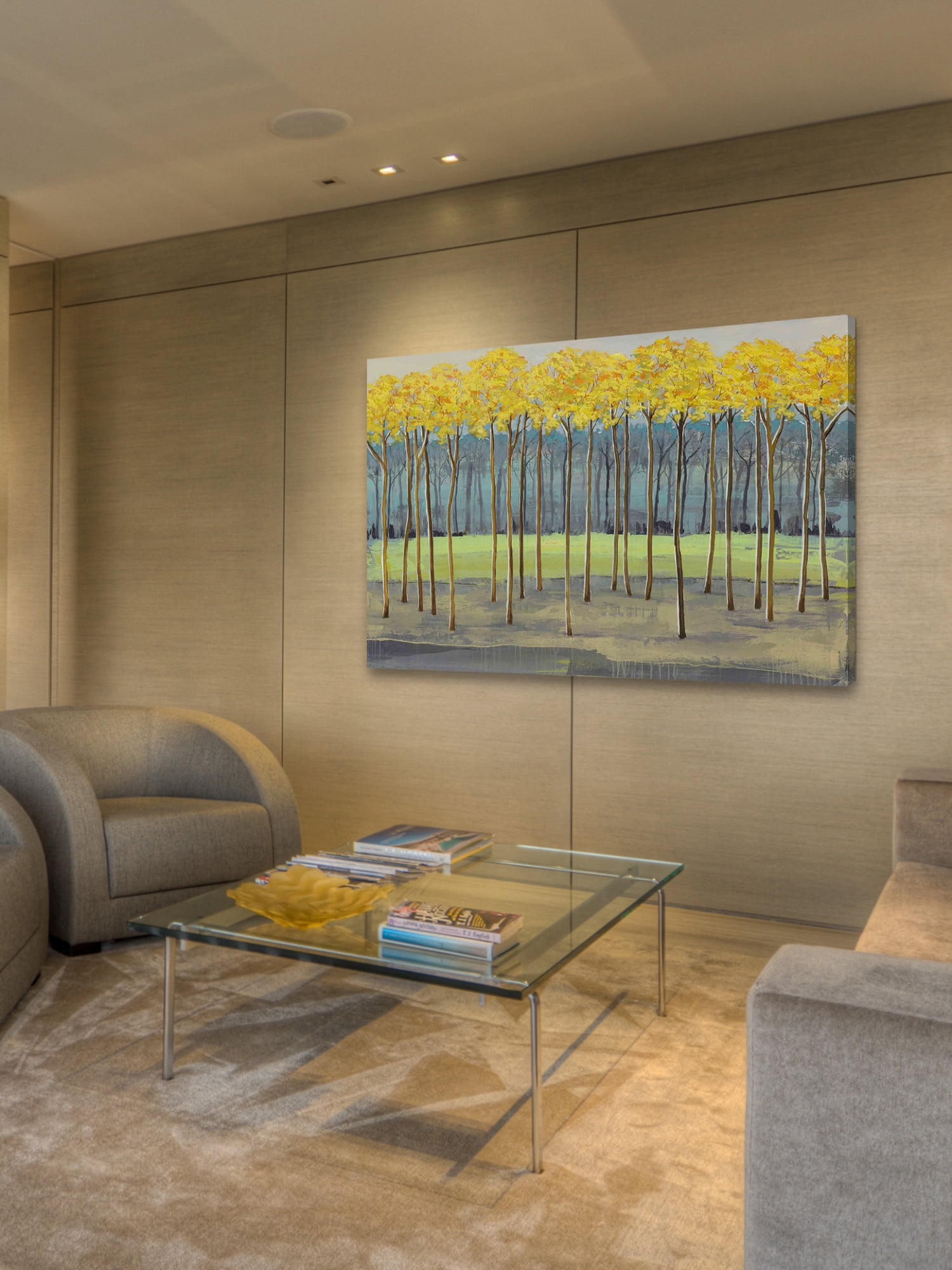 Marmont Hill "Fresh Foliage I" Painting Print on Wrapped Canvas