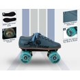 thumbnail image 2 of Fly Drone Patins à Chaussures Quad Haute Vitesse pour Utilisateurs Professionnels et Intermédiaires, Ajustés avec Roulements de 7mm 2rs et Roues en Pu de 65mm pour Tous les Groupes d'Âge Garçons & Filles / Bleu-Junior 12 Uk / Longueur des Pieds 19 cm, 2 of 5