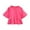 Hot Pink, variant on UACY Cute Short Ruffle Sleeve Peplum T-Shirts Crewneck Solid Color Tee Shirts Girls Lightweight Summer Casual Tops (Hot Pink, 7-8 Years)