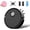 Black, variant on Mini Robot Vacuum Cleaner for Car and Home, 3-in-1 Smart Sweeping and Mopping, Rechargeable, Low Noise, Pet Hair & Floor Cleane(Pink,Rechargeable)