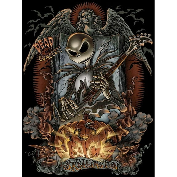 DIY 5D Diamond Painting Kit (For Adults) Diamond Painting "Halloween Jack" - Full Diamond Crystal Rhinestone Embroidery Craft Kit, Can Be Used as Gift, Wall Decoration