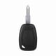 thumbnail image 2 of Remoto 2 Botones Sin Cortar En Llave De Auto Llave De Carcasa De Carcasa De Llave Para Carcasa Para El Tráfico ABS De Plástico Negro, 2 of 7