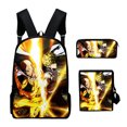 thumbnail image 1 of Juego de mochilas para niños con dibujos animados de Ones Punchs Mans Saitamas, 3 unidades, 1 of 1
