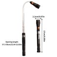 thumbnail image 2 of Linterna Telescópica Magnética Herramienta de Mantenimiento Imán Recogida Antena Lámpara Linterna de Aleación de Aluminio, 2 of 7