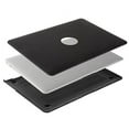 thumbnail image 4 of Mosiso MacBook Air 13 Inch Case, Ultra Slim Lightweight PU Leather Coated Plastic Hard Shell Snap On Protective Cover for MacBook Air 13.3" (A1466 & A1369), Black, 4 of 4