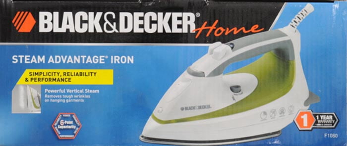 Black & Decker SteamAdvantage F1060 Steam Iron