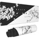 thumbnail image 1 of Alfombrilla de ratón con diseño de flor de cerezo en blanco y negro Sakura Death Life, alfombrilla de escritorio extendida de 80 x 30 cm, base de goma antideslizante, borde cosido,, 1 of 7