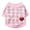 Pink, variant on ibiyuan Dog Sweater for Small Medium Large Dogs Girls Boys Plaid Heart Pullover Puppy Sweatershirt, Dogs Cold Weather