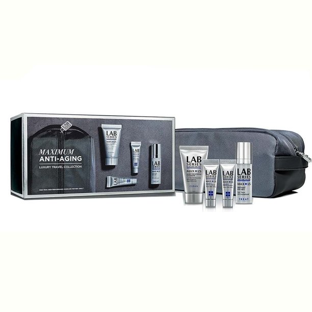 Lab Series Lab Series Maximum AntiAging Luxury Travel Collection for Men, 4 Pieces Walmart