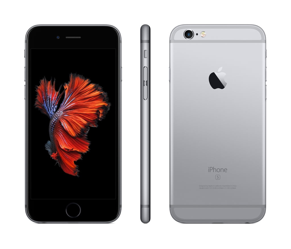 Straight Talk Apple iPhone 6s, 32GB, Space Gray Prepaid Smartphone 