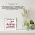 thumbnail image 3 of LifeSong Milestones Inspirational Tabletop Sign Baseball Theme for Boys, 3 of 7