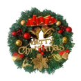 thumbnail image 2 of Guirnalda de Navidad artificial Guirnalda Guirnalda de Navidad Guirnalda decorativa tradicional 20 "para decoración de fiestas , estiloB Gloria Guirnalda de puerta, 2 of 9