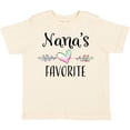 thumbnail image 3 of Inktastic Nana's Favorite- Heart Grandchild Boys or Girls Toddler T-Shirt, 3 of 5