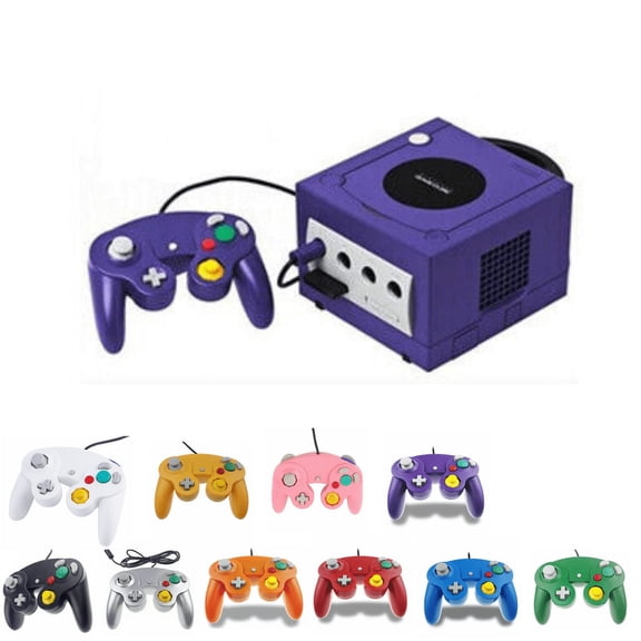 The Perfect Part Gamecube Controller - Wired Gamecube Controller Switch, Wii U Controller with Single Vibration Motor & Shoulder Buttons, Gamecube Switch Controller for Nintendo Gamecube Games