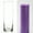 Lavender Unscented, variant on Richland Pillar Candle 9" White & Eastland Cylinder Holder 10.5" Set of 12