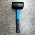 thumbnail image 3 of MOMOJIA Nonslip Handle Rubber Construction Hammer Mallets For Precise Flooring Tile Work, 3 of 8