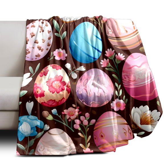 Throw Blanket Soft Plush Fleece Blanket 30In × 39In Home Decor Cozy Camping Blanket for Gift Bedding Essentials