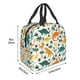 thumbnail image 3 of Easygdp Dinosaurs and Tropical Leaves Bolsa Térmica Premium - Tela Oxford Impermeable, Gran Capacidad, Bolsillo Frontal, Unisex para Trabajo, Escuela, Actividades al Aire Libre y Picnics, 3 of 8