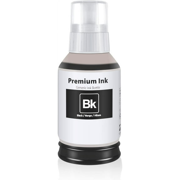 532 Pigment Compatible Refill Ink Bottles Replacement for 532 T532 Black Work with ET-M1170 ET-M2170 ET-M3170 ST-M1000 ST-M2000 ST-M3000 Printer