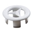 thumbnail image 1 of Anillos de Cubierta de Desbordamiento Matsuzay 6 Piezas Accesorios de Baño Cruz Blanca, 1 of 6