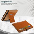 thumbnail image 4 of Fintie Case for Kindle Scribe 10.2 Inch Tablet(2022 Released)- Premium PU Leather Stand Cover Auto Sleep/Wake with Card Slot and Pen Holder, Brown, 4 of 7