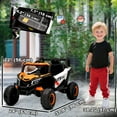 thumbnail image 3 of Qaba 12V Kids Ride On Car with Remote Control, for Aged 3-5 Years, Orange, 3 of 10