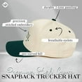thumbnail image 3 of Dirty Hat, Funny Embroidered Trucker Cap with Martini Glass Design, Retro Snapback Hat for Women and Men, Playful Drinking Party Hat Gift, 3 of 5