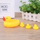 thumbnail image 4 of 4 unids/set vinilo lindo adorable mamá bebé patos chirriantes juguete de baño niños juego Juguetes Ehuebsd libre de BPA, 4 of 7