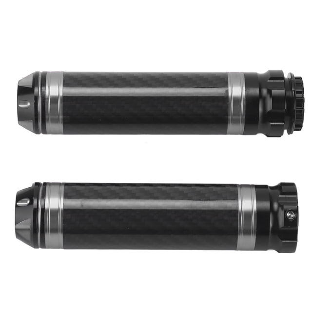 Poignée de Guidon de Moto en Fibre de Carbone Résistante à la Corrosion Imperméable Universelle 7/8 Po Guidon