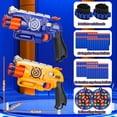 thumbnail image 2 of Pack de 2 pistolas Blaster Guns BBNote para niños mayores de 3 años con 80 dardos de espuma y 2 objetivos, 2 of 6