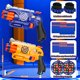thumbnail image 2 of Pack de 2 pistolas Blaster Guns BBNote para niños mayores de 3 años con 80 dardos de espuma y 2 objetivos, 2 of 6