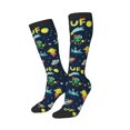 thumbnail image 2 of Balery Funny Spaceships Fun Novelty Socks Men'S Women'S Crew Socks Funny Crazy Novelty Socks Quirky And Cool Socks, 2 of 9