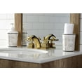thumbnail image 3 of Kingston Brass KS2952QLL Executive Mini-Widespread Bathroom Faucet, Polished Brass, 3 of 5