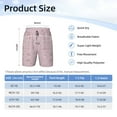 thumbnail image 4 of Cauagu Minimalist Snowflake Print Swim Trunks for Men,Youth Boys Swim Shorts Compression Liner Beach Shorts Boys' Swimming Shorts 7-20 Years Bathing Suit-Small, 4 of 7