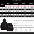 thumbnail image 3 of Godom Womens Hoodies Letter Print Oversized Sweatshirts Fall Fashion 2025 Long Sleeve Solid Color Hoode Sweatshirt with Pockets, 3 of 4