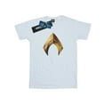 thumbnail image 1 of DC Comics T-Shirt en Coton pour Filles avec Emblème Aquaman, 1 of 4