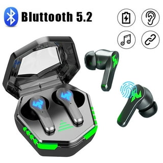 Jovati Gaming Wireless Earbuds, Low-Latency Wireless Earbuds with  Microphone, Stereo Sound & Deep Bass Bluetooth Gaming Earbuds, 20H Playtime  Auto