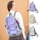 thumbnail image 1 of Mochila para estudiantes (1 unidad) 31 x 18 x 10 cm mochila de viaje de poliéster duradera ligera compacta y plegable para estudiar ir a la universidad hacer senderismo y, 1 of 8
