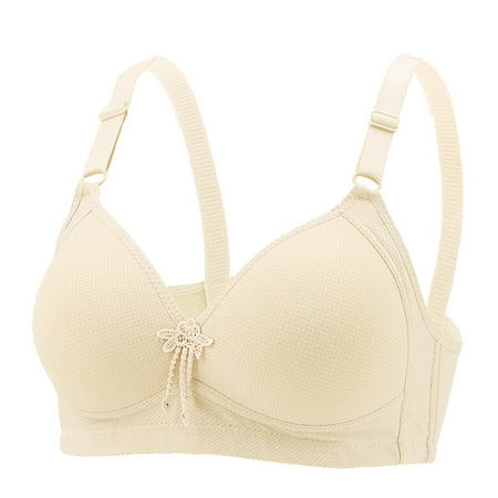 

Rovga Underwear For Women Female Plus Szie Daily Every Day Push Up Breathable Underwear Bra Bralettes Comfort Underwear