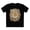 Black, variant on Floral Graphic T-Shirt Unisex 100 Cotton Art Design with Antique Flowers Tee 21