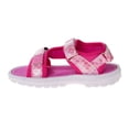 thumbnail image 2 of Beverly Hills Polo Club Girls Sport Sandals, Hook & Loop, Pink Multi, Size 13, 2 of 5