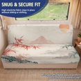thumbnail image 2 of Xixirimido Mountain Sunrise Landscape Print 2-Piece RV Sofa Bed Cover Stretch RV Couch Covers for Jackknife Sofa Bed Washable Anti-Slip Camper Couch Covers Wrinkle Resistant, 2 of 7