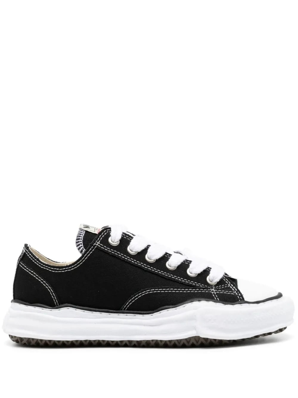 Maison MIHARA YASUHIRO MMY Shoes Black Peterson Sole Sneakers