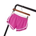 thumbnail image 4 of Jxximdong Shorts for Women Women Casual Solid Summer Sports Shorts Workout Yoga Shorts Active Shorts Pink M Pants, 4 of 5