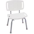 thumbnail image 1 of Liberty Hardware 743094 Chaise Réglable pour Baignoire et Douche, Blanc, 1 of 1