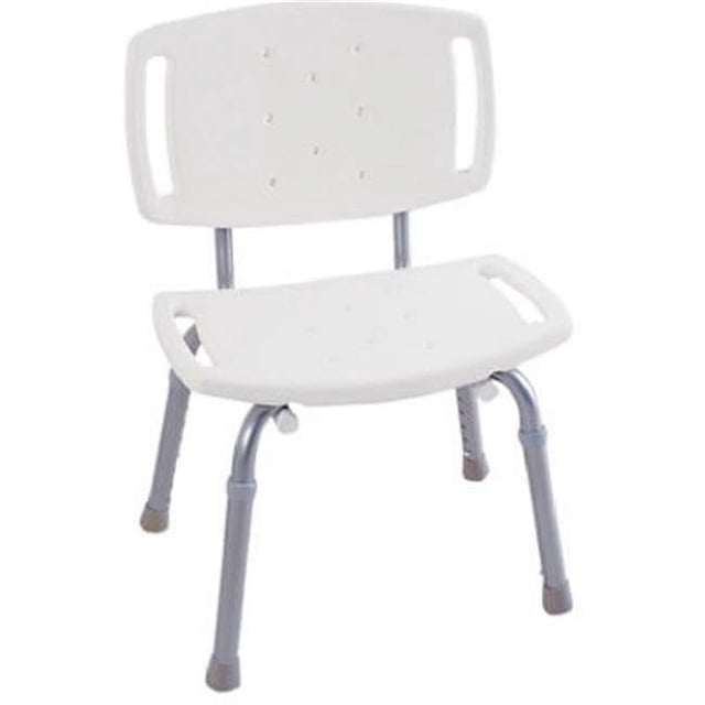 Liberty Hardware 743094 Chaise Réglable pour Baignoire et Douche, Blanc